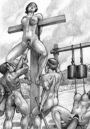 Wait... wait... this cunt is the last one left - Roman crucifixions by Marcus